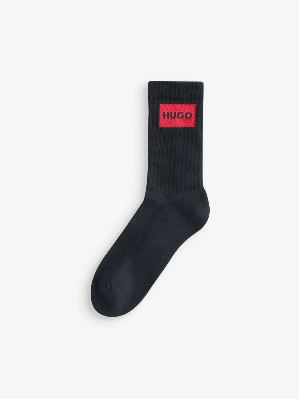 HUGO Blue Logo Patch Socks 3 Pack