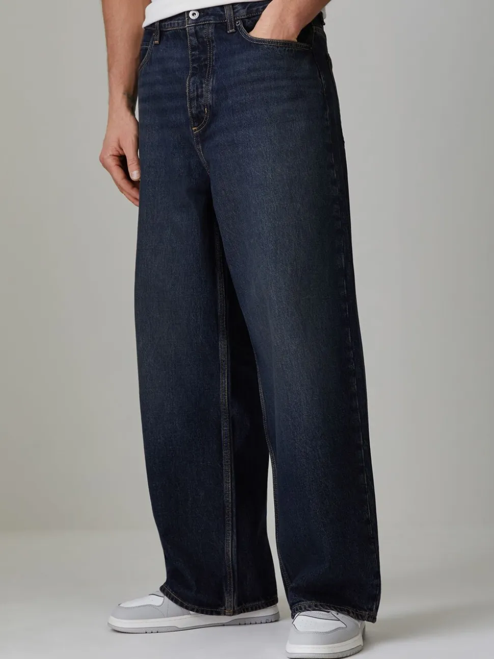 HUGO Blue Mason Baggy Denim Jeans