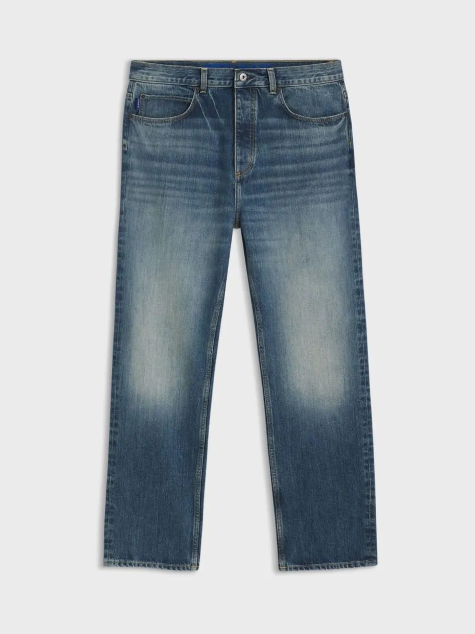 HUGO Blue Nate Relaxed Loose Fit Denim Jeans