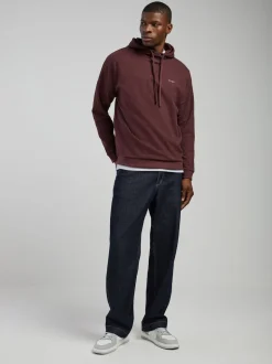 HUGO Brown Waffle Hoodie