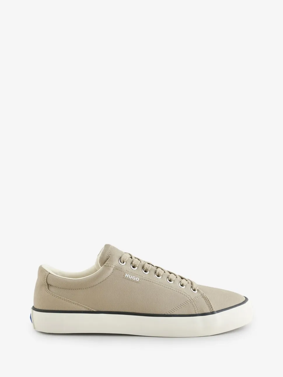 HUGO Natural Canvas Trainers