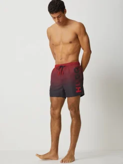 HUGO Red Gradient Swim Shorts