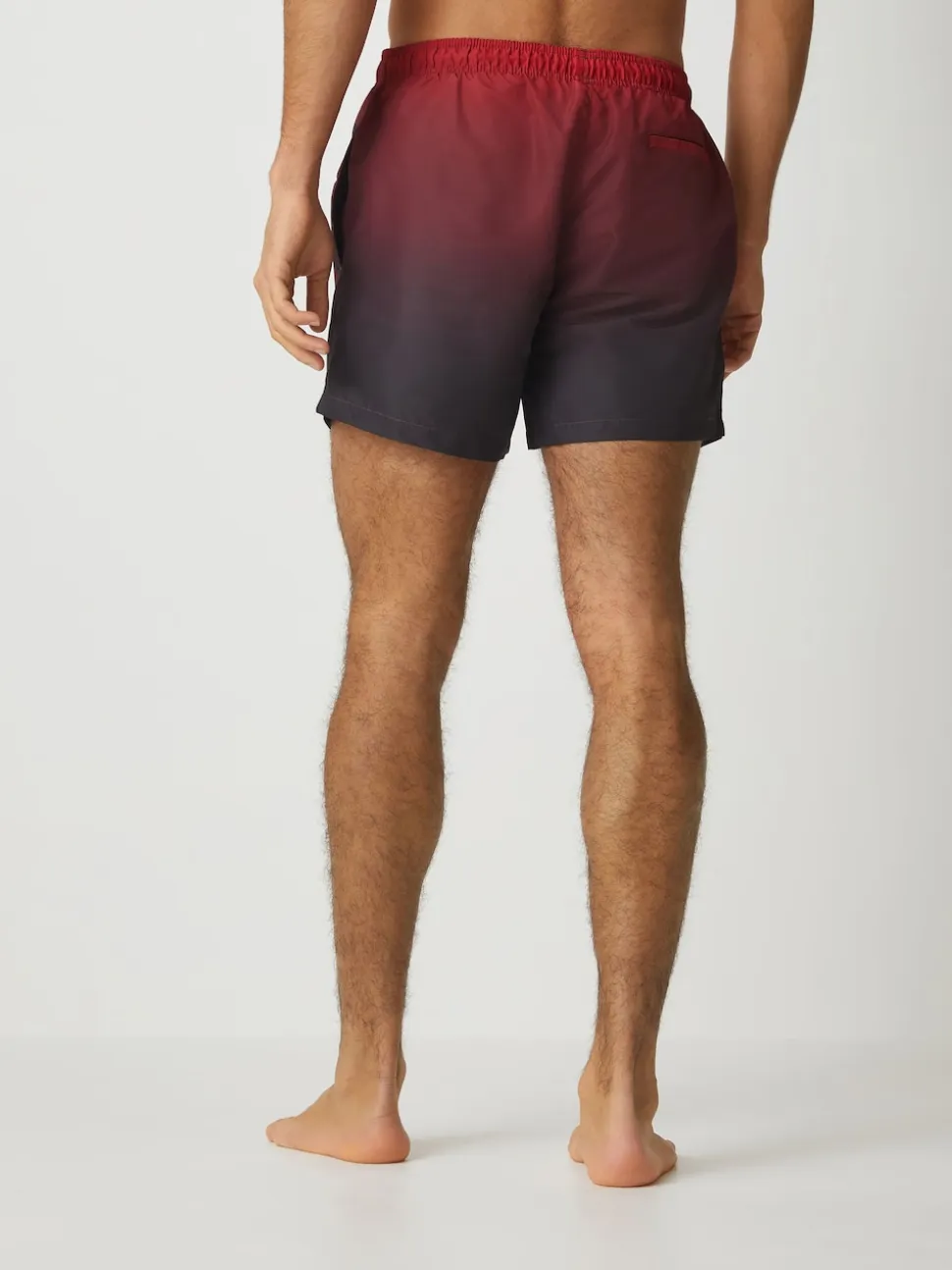 HUGO Red Gradient Swim Shorts