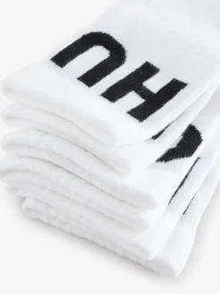 HUGO White Hugo Sport Socks 3 Pack