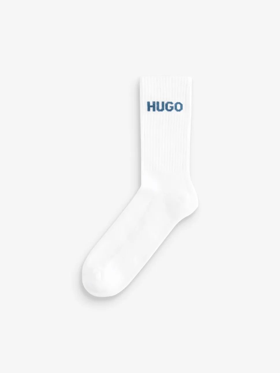 HUGO White Logo Socks 6 Pack