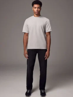 Ice Grey Relaxed Fit Heavyweight T-Shirt