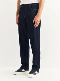 Indigo Rinse Classic Stretch Relaxed Fit Jeans