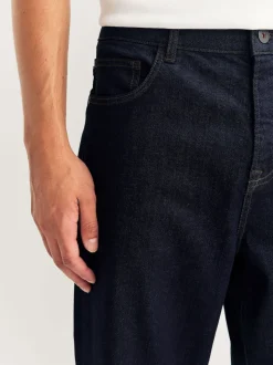 Indigo Rinse Classic Stretch Relaxed Fit Jeans