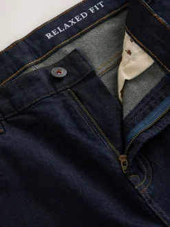 Indigo Rinse Classic Stretch Relaxed Fit Jeans