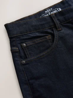 Indigo Rinse Classic Stretch Relaxed Fit Jeans