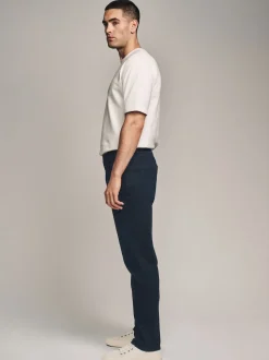 Ink Blue Slim Fit Essential Stretch Jeans