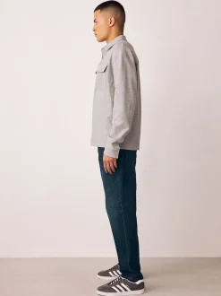 Ink Regular Tapered Fit Authentic Stretch Denim Jeans