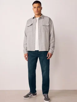 Ink Regular Tapered Fit Authentic Stretch Denim Jeans