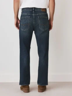 Ink Straight Fit Premium Crosshatch Denim Jeans