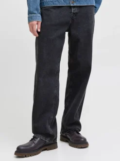 JACK & JONES Black Alex Baggy Fit Jeans