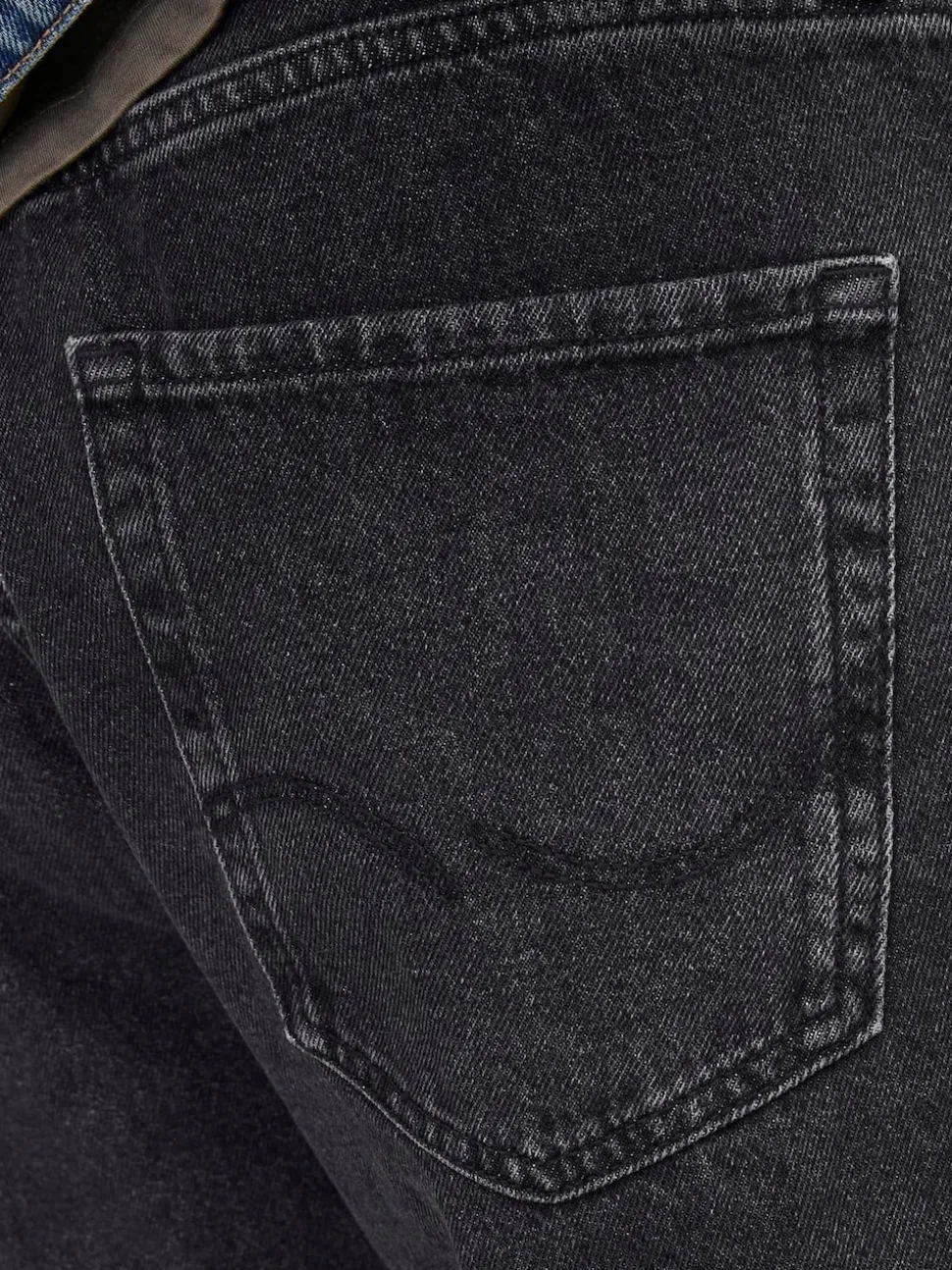 JACK & JONES Black Alex Baggy Fit Jeans