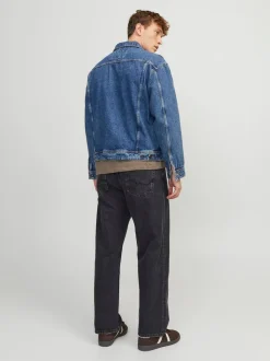 JACK & JONES Black Alex Baggy Fit Jeans