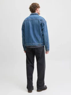 JACK & JONES Black Alex Baggy Fit Jeans