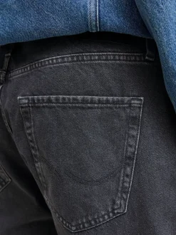 JACK & JONES Black Alex Baggy Fit Jeans
