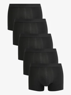 JACK & JONES Black Boxer Shorts 5 Pack