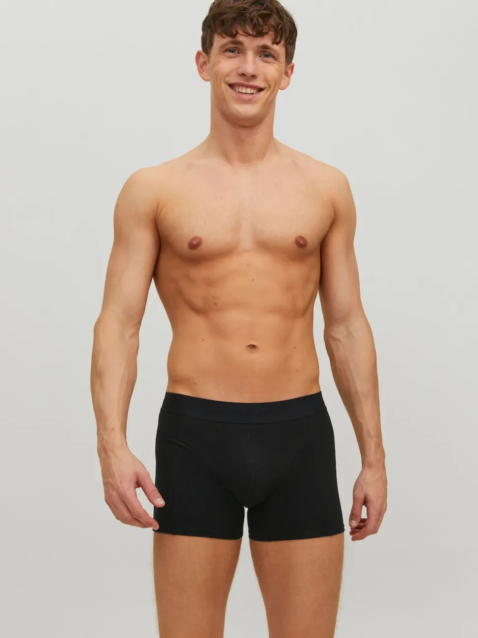JACK & JONES Black Boxer Shorts 5 Pack