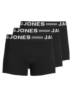 JACK & JONES Black Boxers 3 Pack