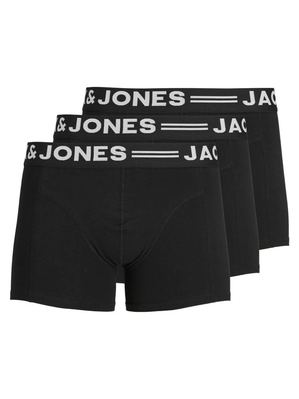JACK & JONES Black Boxers 3 Pack