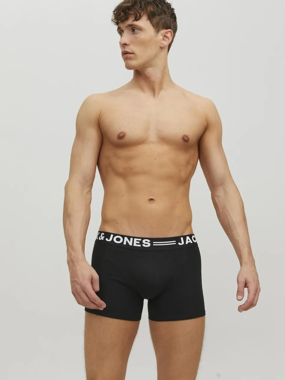 JACK & JONES Black Boxers 3 Pack