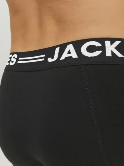 JACK & JONES Black Boxers 3 Pack