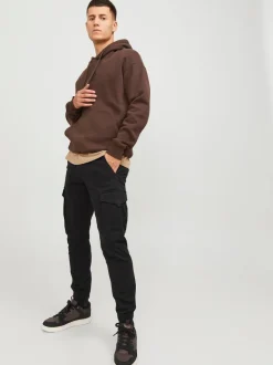 JACK & JONES Black Cargo Trouser