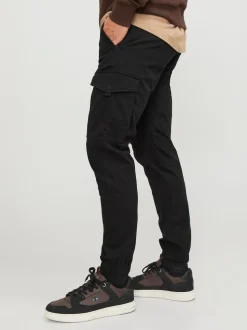 JACK & JONES Black Cargo Trouser