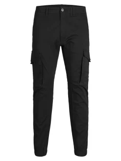 JACK & JONES Black Cargo Trouser