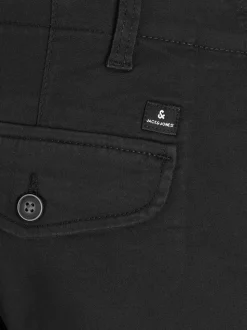 JACK & JONES Black Cargo Trouser