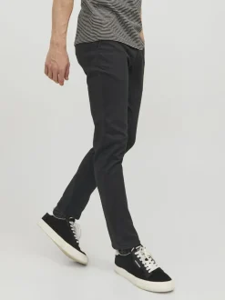 JACK & JONES Black Chino Trousers 2 Pack