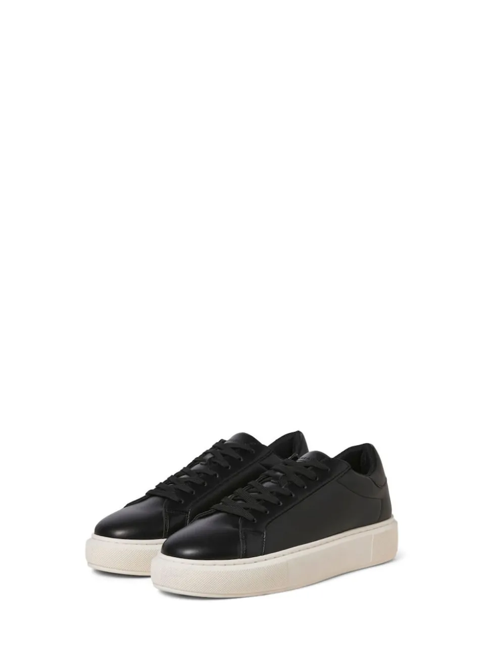 JACK & JONES Black Chunky Sole PU Trainers
