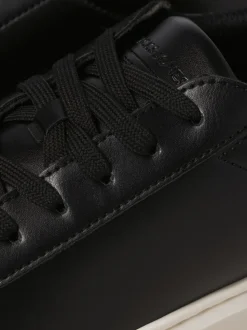 JACK & JONES Black Chunky Sole PU Trainers