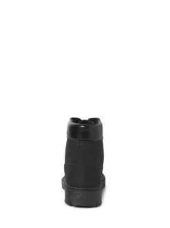 JACK & JONES Black Lace Up Ankle Boots