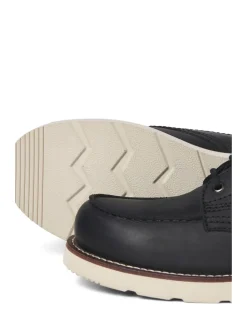 JACK & JONES Black Leather Boots
