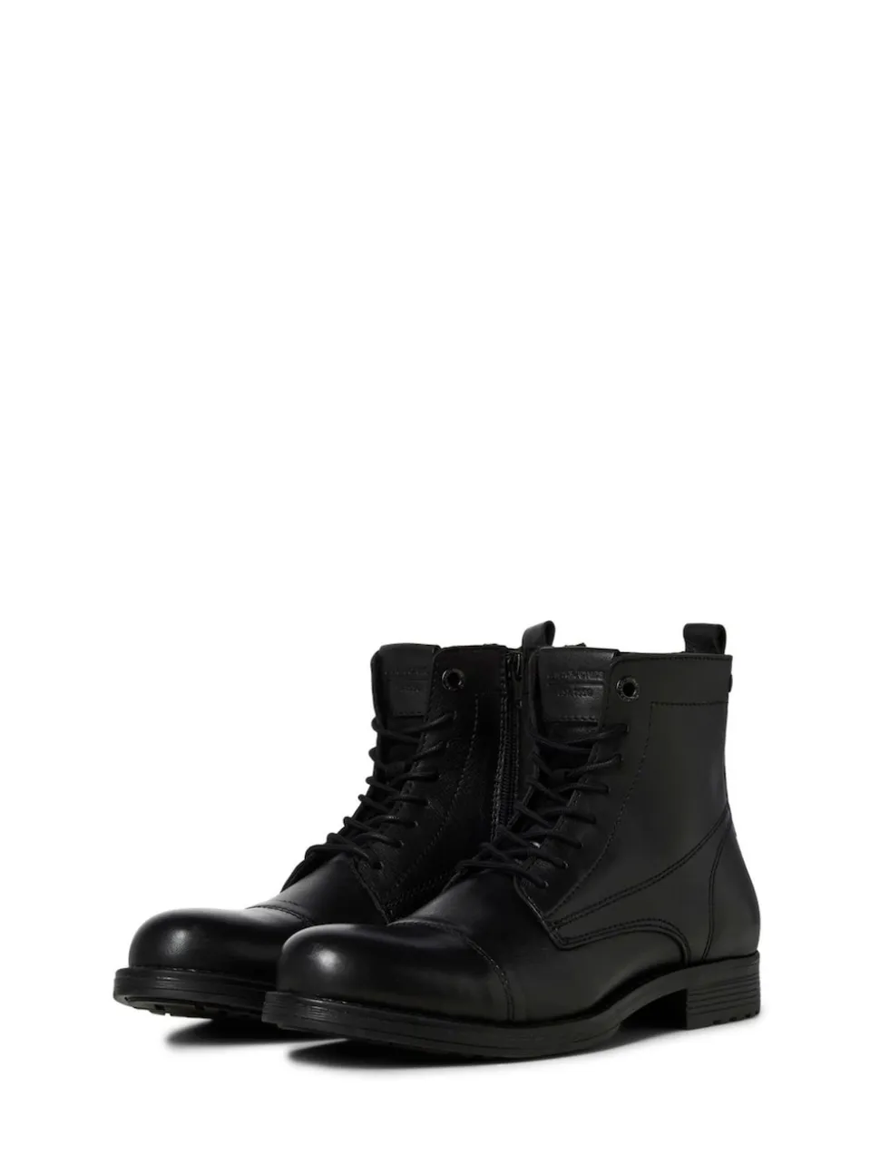 JACK & JONES Black Leather Boots