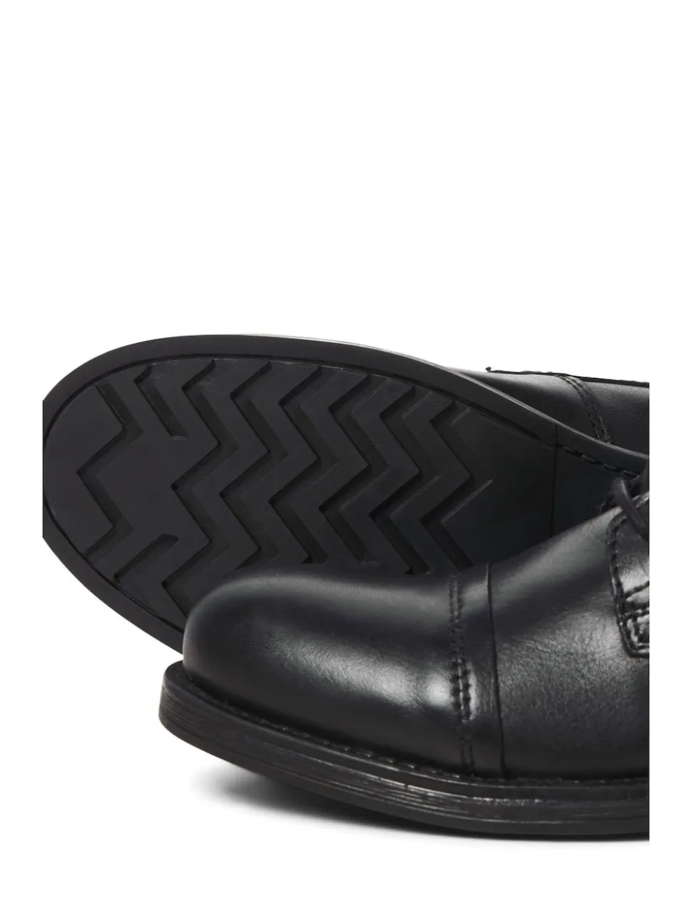 JACK & JONES Black Leather Boots