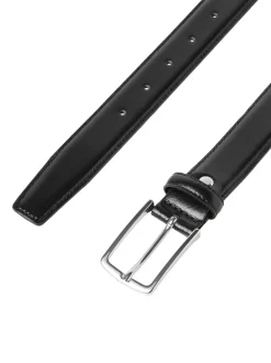 JACK & JONES Black Leather Belt