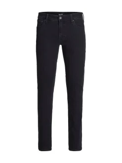 JACK & JONES Black Mike Original Tapered Fit Jeans