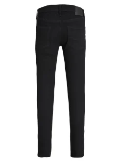JACK & JONES Black Slim Fit Glenn Jeans