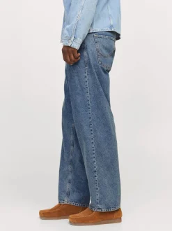 JACK & JONES Blue Alex Baggy Fit Jeans