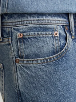 JACK & JONES Blue Alex Baggy Fit Jeans
