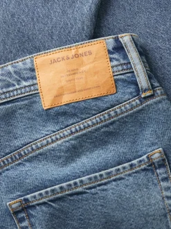 JACK & JONES Blue Alex Baggy Fit Jeans