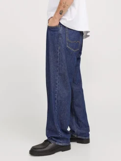 JACK & JONES Blue Alex Baggy Fit Jeans