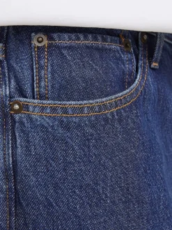 JACK & JONES Blue Alex Baggy Fit Jeans