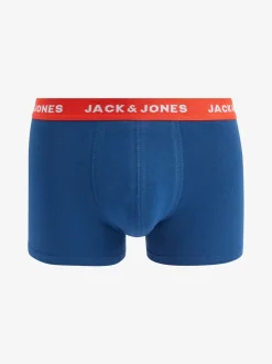 JACK & JONES Blue Boxer Shorts 5 Pack