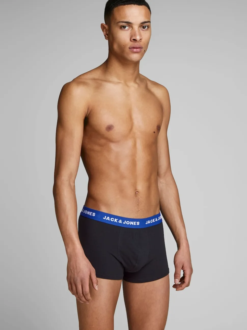 JACK & JONES Blue Boxer Shorts 5 Pack